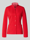White Label Slim Fit Blazer mit Stehkragen Rot