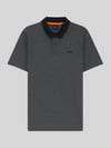 BOSS Orange Relaxed Fit Poloshirt aus reiner Baumwolle Modell 'PEOXFORDNEW' Dunkelblau