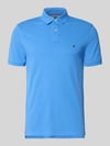 Tommy Hilfiger Koszulka polo o kroju regular fit z mieszanki bawełny Jasnoniebieski