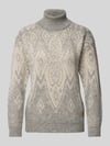 Dale of Norway Rollkragenpullover aus Alpaka-Mix Modell 'Falun' Hellgrau Melange
