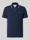 Champion Slim Fit Poloshirt mit Label-Stitching Marine