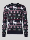Lindbergh Strickpullover im Allover-Look Dunkelblau