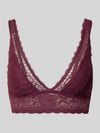Jake*s Casual BH mit Spitzendetails Pflaume