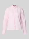 Christian Berg Woman Selection Regular Fit Hemdbluse aus reinen Leinen Hellrosa