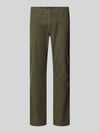 Christian Berg Men Jeansy o kroju slim fit w 5 kieszeni Trzcinowy