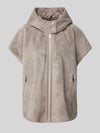 White Label Jacke aus Kunstfell Taupe