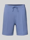 BOSS Green Regular Fit Sweatshorts aus Baumwoll-Mix Modell 'JT_JOIN HEADLO' Ocean