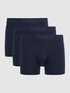 MCNEAL Trunks mit Label-Bund im 3er-Pack Marine
