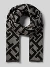 Tommy Hilfiger Schal mit Woll-Anteil Black
