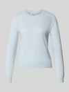 Christian Berg Woman Slim Fit Strickpullover aus reinem Kaschmir Hellblau