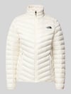 The North Face Regular fit gewatteerd jack met logostitching, model 'HUILA' Offwhite