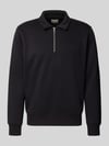 JACK & JONES Regular fit sweatshirt met wol model 'Bradley' Zwart