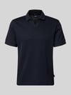 JOOP! COLLECTION regular fit poloshirt met V-hals model 'Rauljose' Blauw