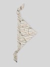 Tommy Hilfiger Sjaal van pure zijde met logo-opschrift Offwhite