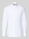 OLYMP Level 5 Slim Fit Smokinghemd aus Baumwolle mit Stretch-Anteil Weiss