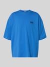 American Vintage T-Shirt mit Logo-Print Modelll 'GIXY' Hellblau