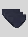 Christian Berg Men Slip mit elastischem Bund im 3er-Pack Marine