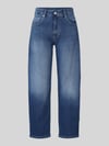 MAC Loose Fit Barrel Jeans aus Baumwoll-Mix mit Modal-Anteil Modell 'DANNI' Blau