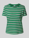 Jake*s Casual T-Shirt mit mit Streifenmuster Grass