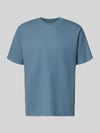 JACK & JONES T-shirt z okrągłym dekoltem model 'AUSTIN' Jeansowy niebieski