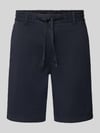 BOSS Orange Tapered Chinoshorts aus Baumwoll-Mix Marine