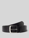 JOOP! COLLECTION Ledergürtel mit Dornschließe Black