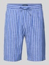 MCNEAL Shorts aus Leinen-Baumwoll-Mix mit Tunnelzug Marine
