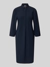 White Label Knielanges Hemdblusenkleid mit 3/4-Arm Marine