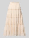 Neo Noir Maxirok met elastische band model 'Felicia' Beige