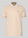 Lacoste Regular Fit koszulka polo z domieszką bawełny Złamany biały