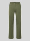 Paul Smith Straight Fit Jeans aus elastischem Baumwoll-Mix Khaki