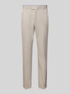 BOSS Slim Fit Hose aus Baumwoll-Mix Modell 'H-GENIUS' Kitt