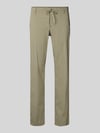 Selected Slim Fit Hose mit Tunnelzug Modell 'LERO' Schilf
