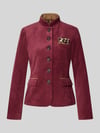 White Label Blazer in Cord-Optik Bordeaux