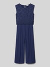 Happy Girls Jumpsuit mit Rundhalsausschnitt Marine