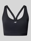 New Balance Bustier met logo Zwart