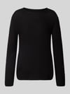 Marc O'Polo sweter z czystej bawełny o kroju regular fit Czarny