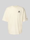 Champion Relaxed Fit T-Shirt mit Label-Stitching Offwhite