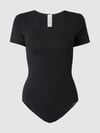 SKINY Slim Fit Body mit Logo-Patch Black