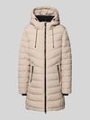 G.I.G.A. DX Steppmantel mit Reißverschlusstaschen Beige Melange