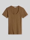 Marc O'Polo Regular Fit T-Shirt aus reiner Baumwolle Hazel