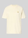 Carhartt Work In Progress T-Shirt mit Label-Stitching Ecru