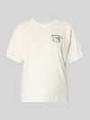 Jake*s Casual Regular Fit T-Shirt mit Motiv-Print Offwhite