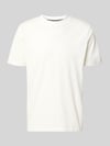 LERROS T-Shirt mit Rundhalsausschnitt und Logo-Print Offwhite
