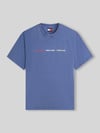 Tommy Jeans relaxed fit T-shirt van puur katoen Rookblauw