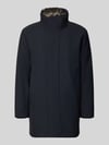 Strellson Regular Fit Parka mit abnehmbarem Kunstfellbesatz Modell 'Flex' Marine