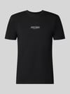 Antony Morato Regular Fit T-Shirt mit Label-Print Black