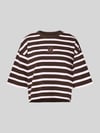 Smith and Soul Kort t-shirt met halflange mouwen Donkerbruin