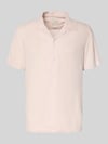 CK Calvin Klein Regular Fit Freizeithemd aus Leinen-Lyocell-Mix Sand
