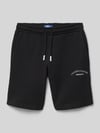 JACK & JONES Shorts mit Logo-Print Modell 'GORDON' Black